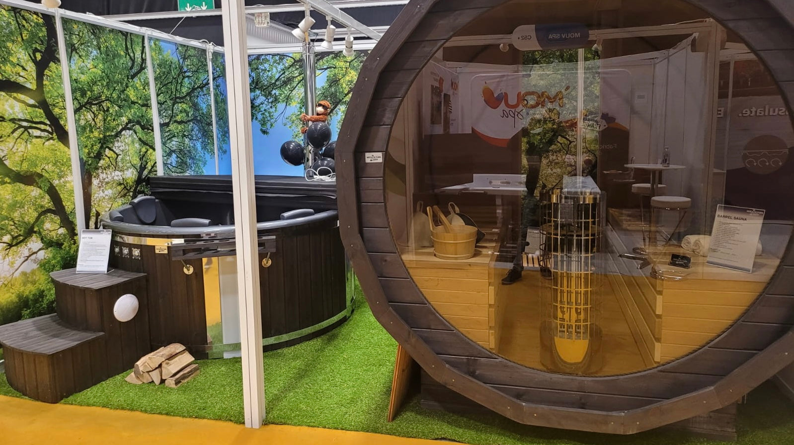 Udendørs sauna