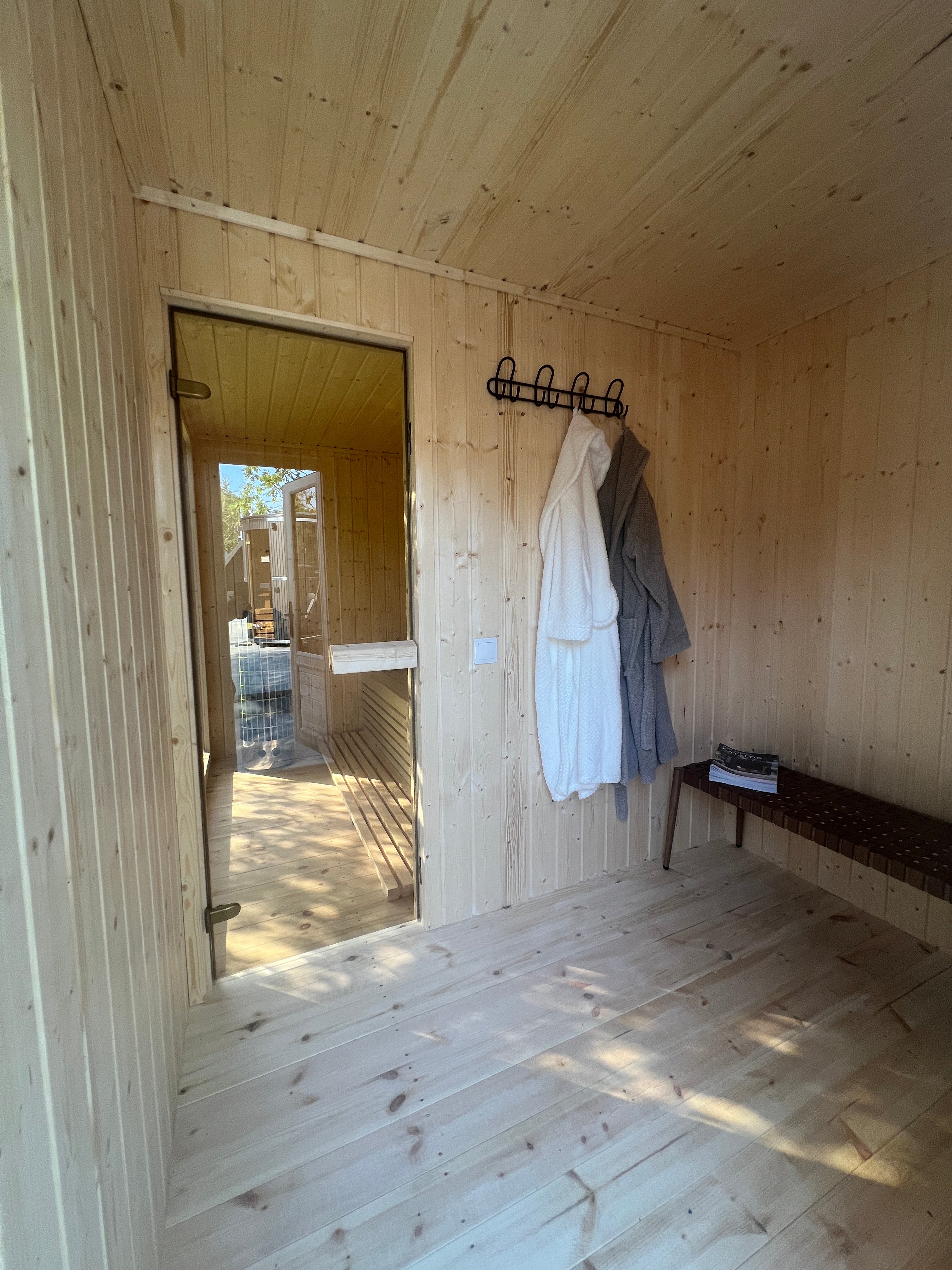 Luksus udesauna THE CUBE XL