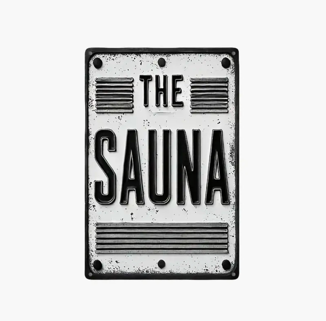 Sauna Skilt