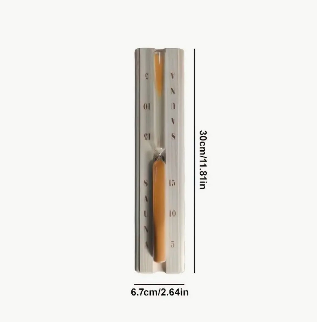 Sauna Timeglas 15min.