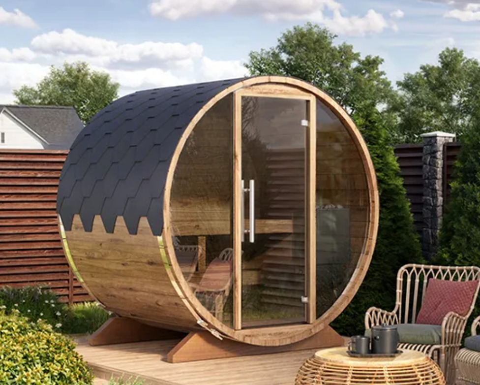 Glasvæg i klar glas