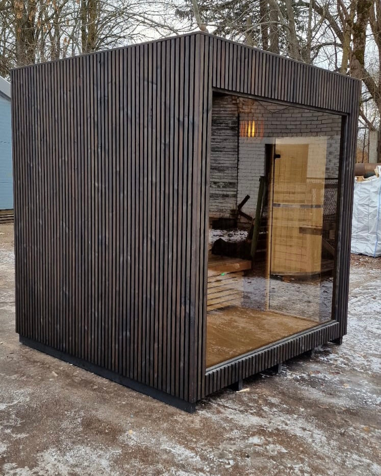 Luksus udesauna THE CUBE