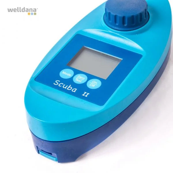 Pool tester Scuba II chl. Alkalinitet pH cyan