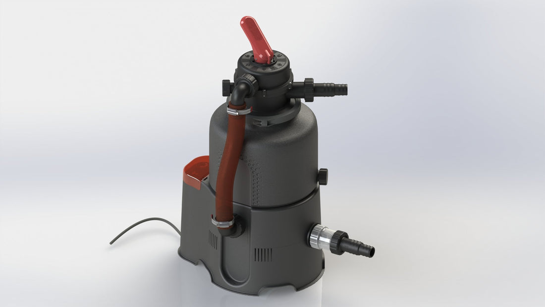 Filterpumpe med indbygget timer