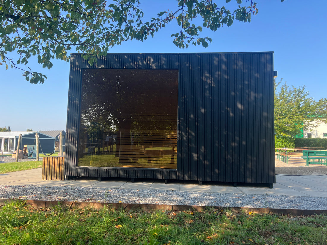 Luksus udesauna THE CUBE XL