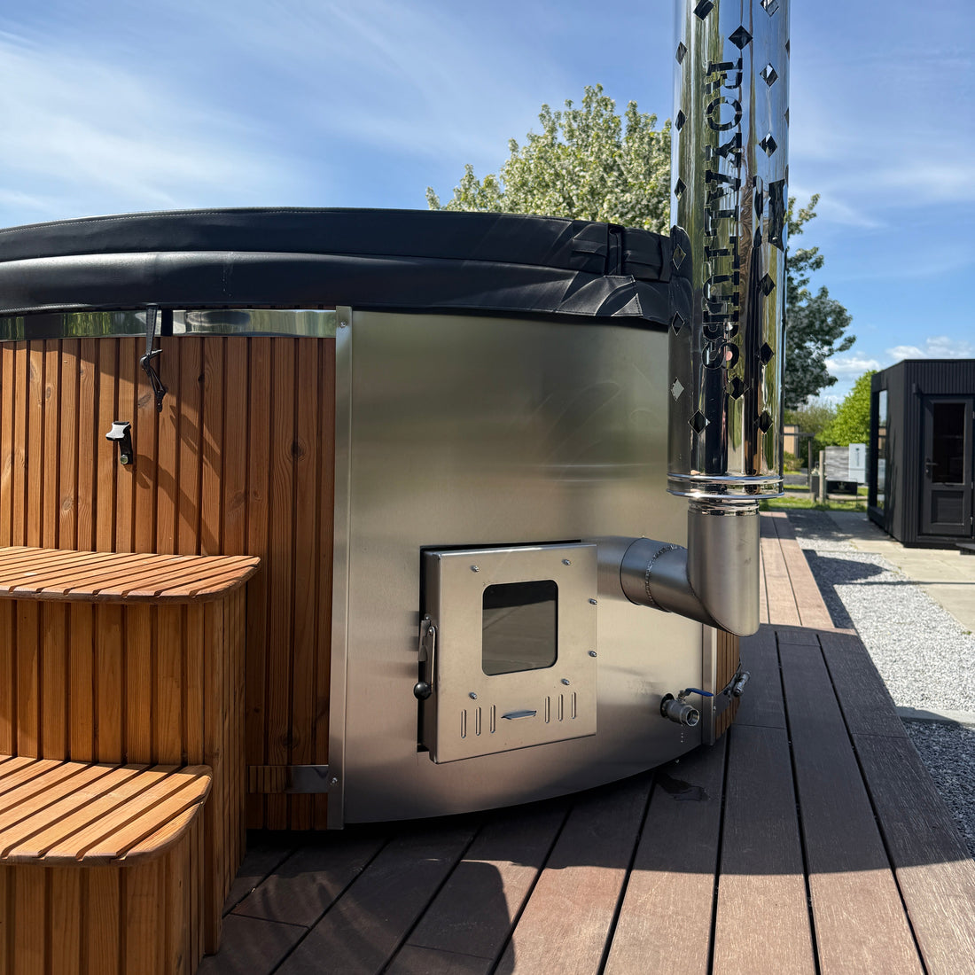 Vildmarksbad Ø200 Integreret ovn