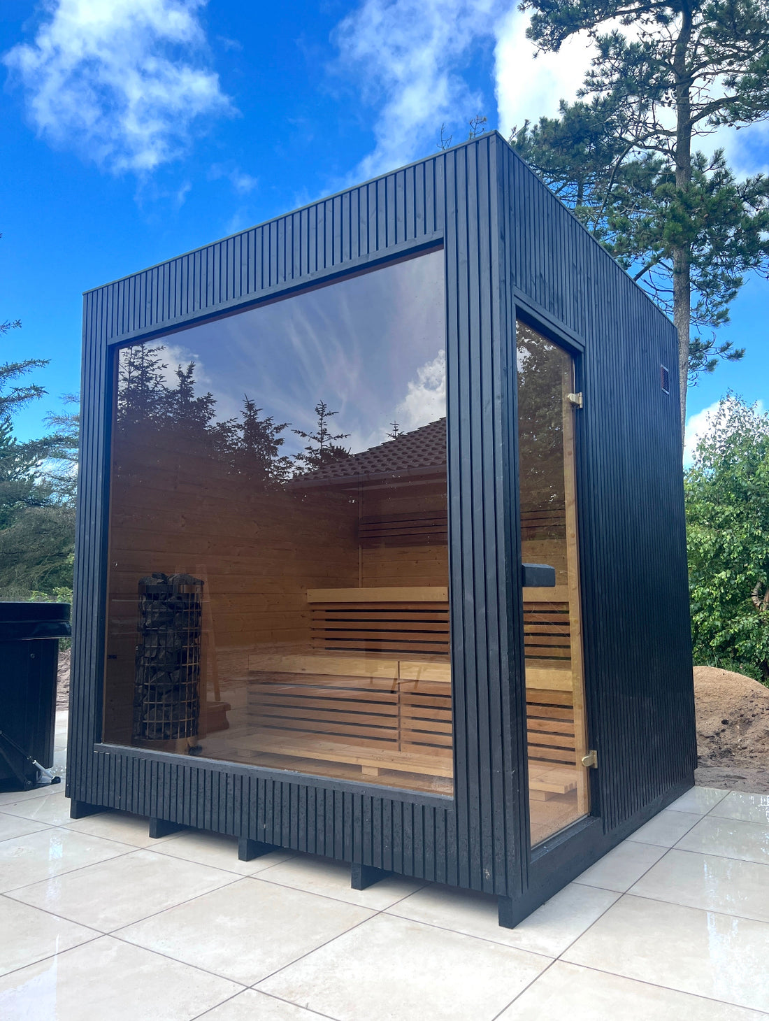 Luksus udesauna THE CUBE