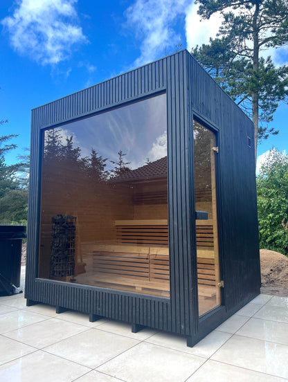 Luksus udesauna THE CUBE