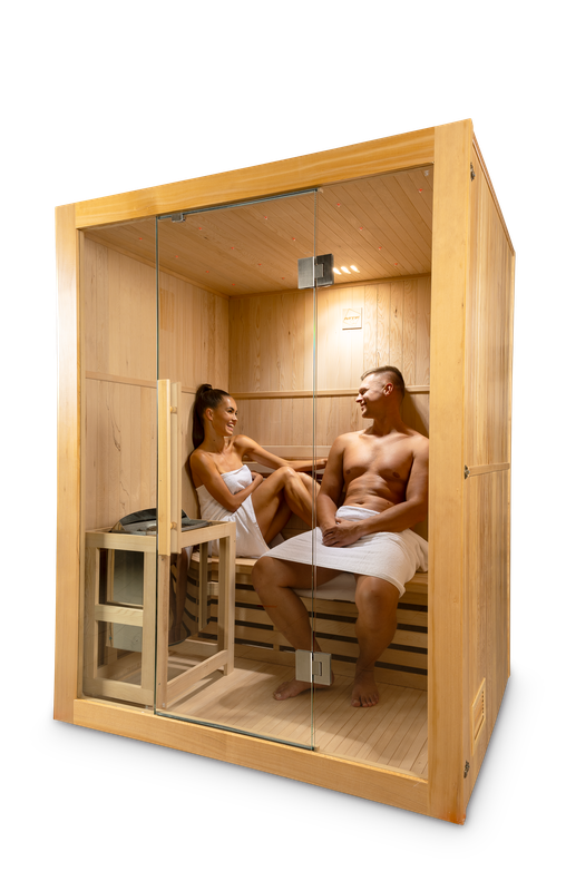 Indendørs sauna 2-3pers