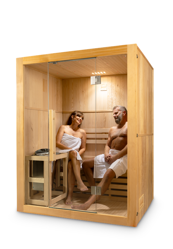 Indendørs sauna 2-3pers